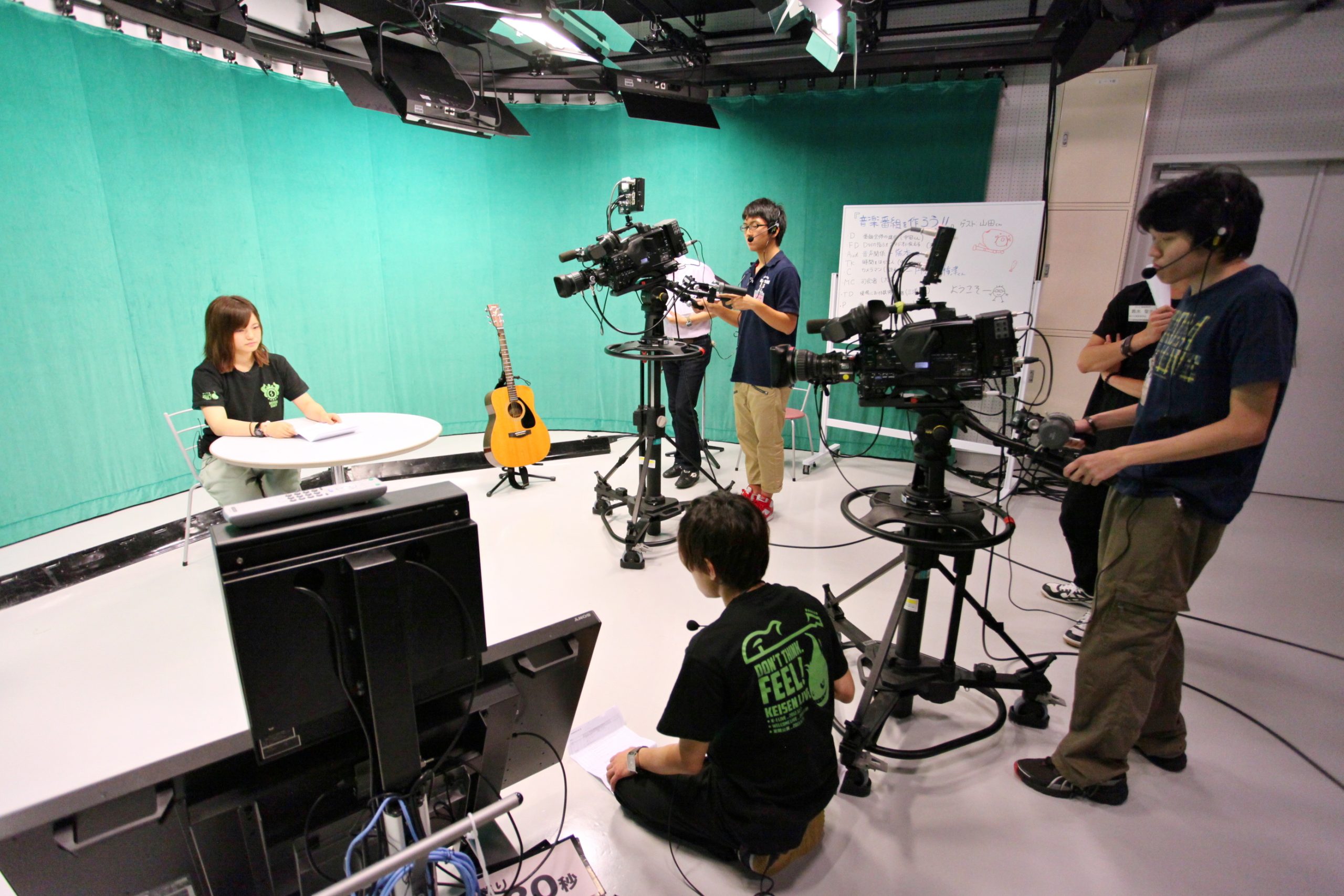 テレビ番組制作体験