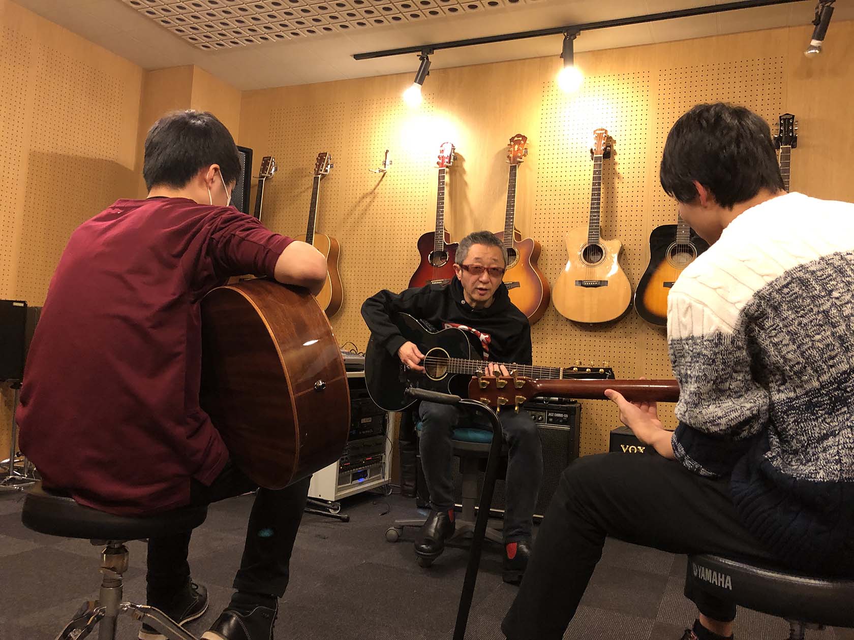 実習室の見学が出来る